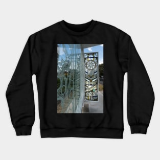 Inside the Most Stylish Bus Shelter Crewneck Sweatshirt